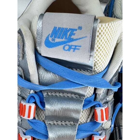 Nike X Off-White Air Rubber Dunk "University Blue" sneakers Mens 8.5 Authentic - Picture 11 of 14